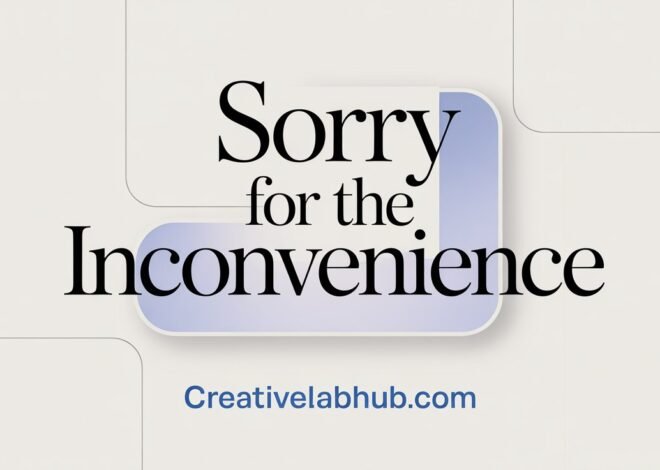 The Ultimate Guide: Sorry for the Inconvenience – How to Say It Right and Mean It