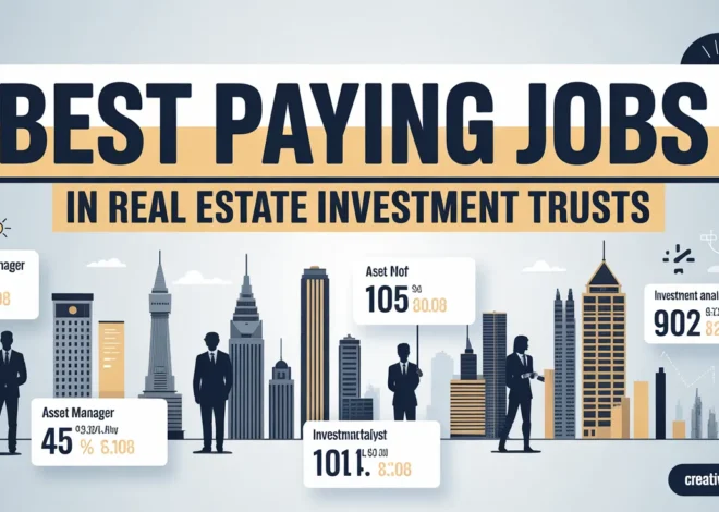 Best Paying Jobs in Real Estate Investment Trusts That Actually Pay Well 2026