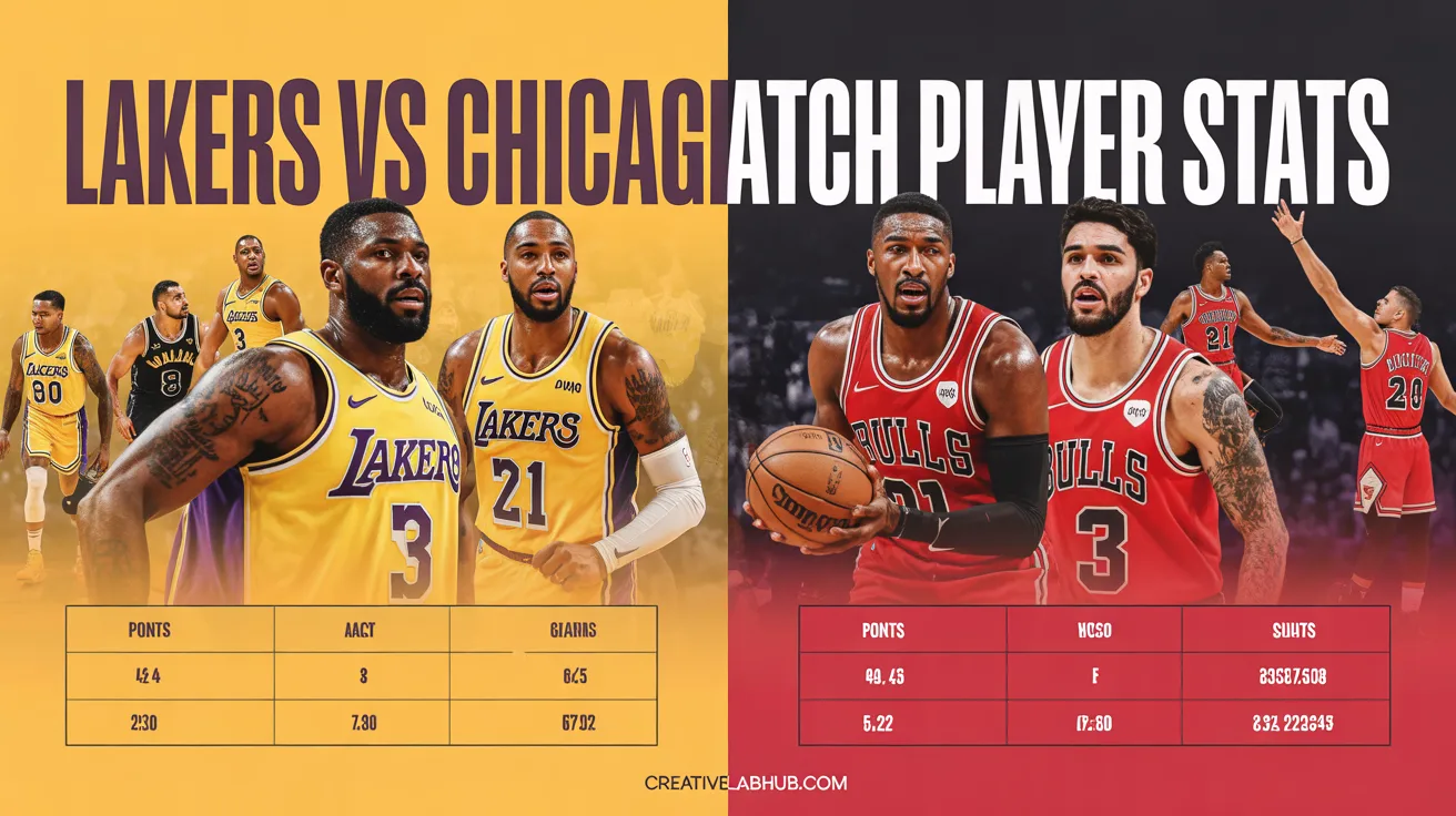 Shocking Lakers vs Chicago Bulls Match Player Stats You Must Know 2026