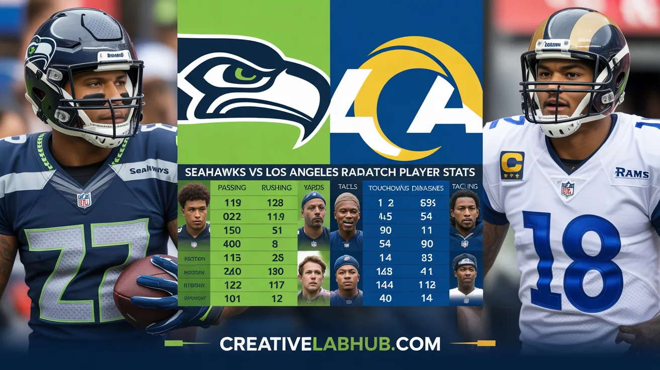 Seahawks vs Los Angeles Rams Match Player Stats — Thrilling Showdown 2026