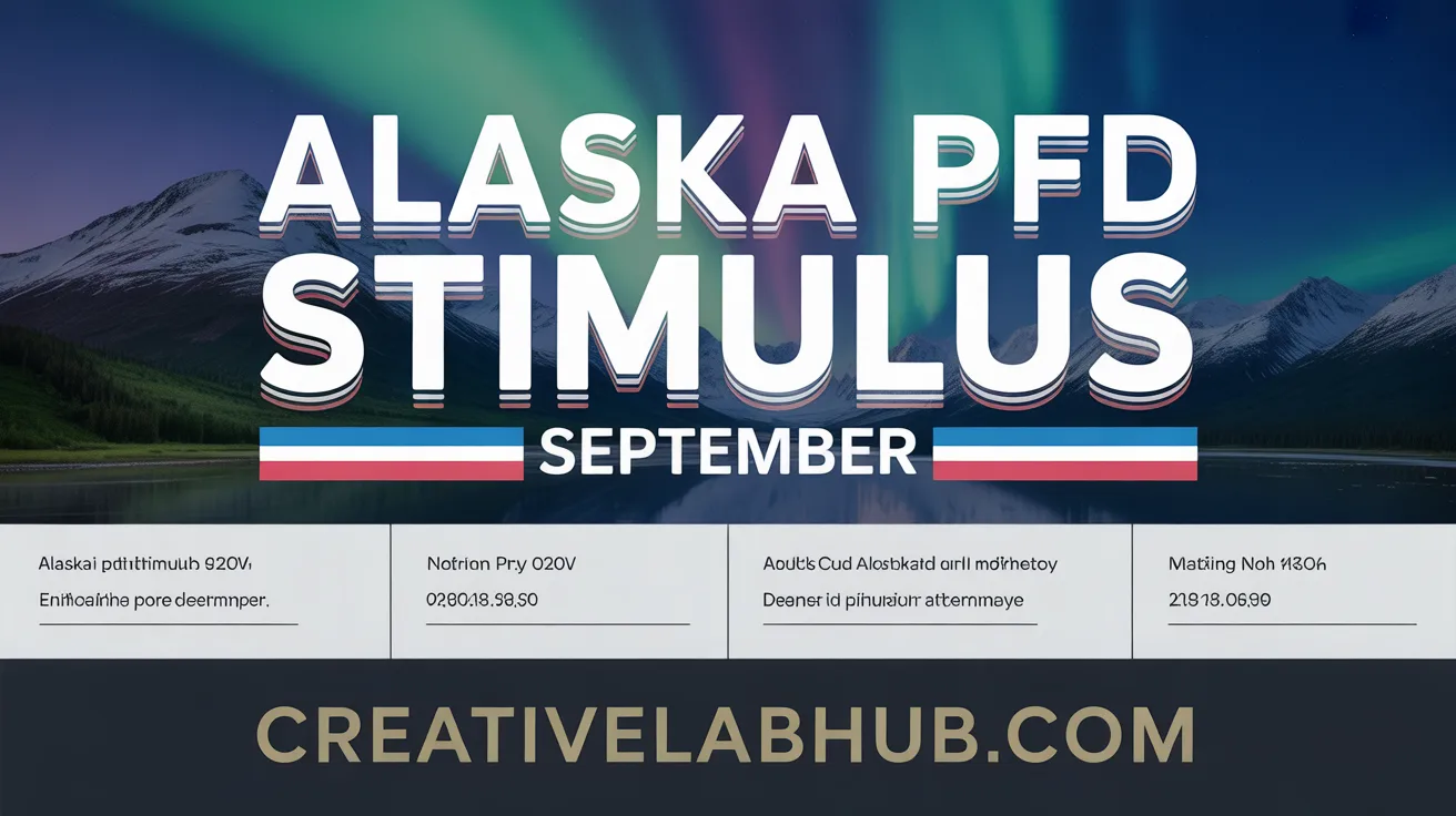 Alaska PFD Stimulus September: Your Ultimate Smart Guide to Getting Paid In 2026