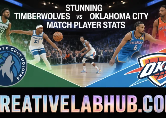 Stunning Timberwolves vs Oklahoma City Thunder Match Player Stats: Who Won and Who Failed In 2026