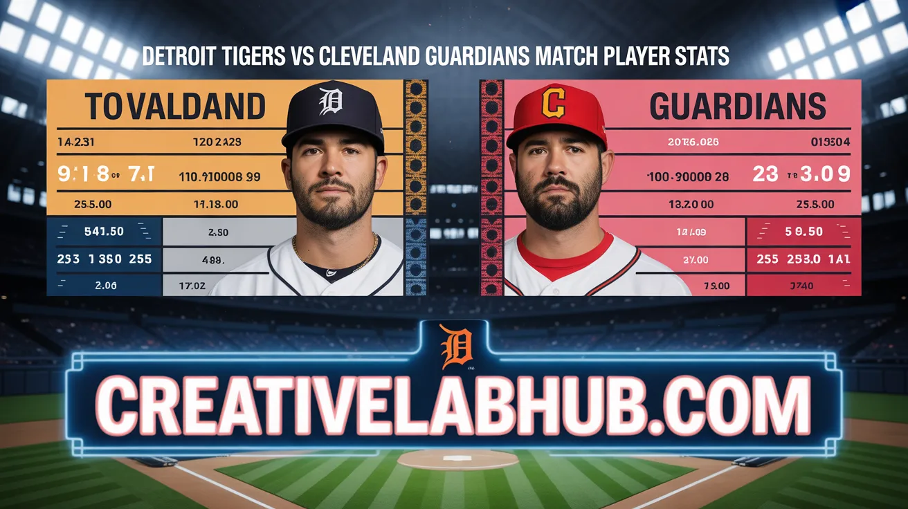 Detroit Tigers vs Cleveland Guardians Match Player Stats: Shocking Battles and Brilliant Performances You Must Know In 2026