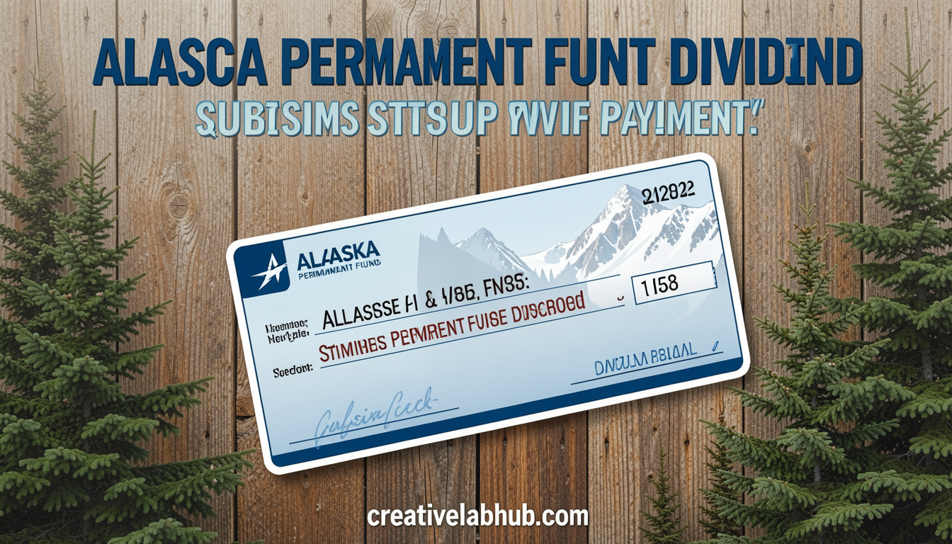 Alaska Permanent Fund dividend stimulus payment: The Powerful Stimulus Payment You Must Know in 2026