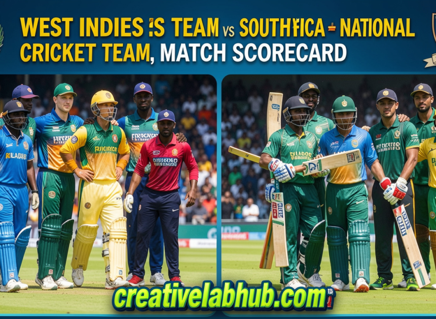 West Indies Cricket Team vs South Africa National Cricket Team Match Scorecard: Shocking Scorecard Results You Need to Know in 2026